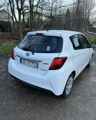 Toyota Yaris cena 49000 przebieg: 70768, rok produkcji 2016 z Bochnia małe 121